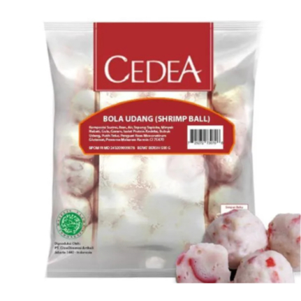 

cedea shrimp ball/bola udang 500gr