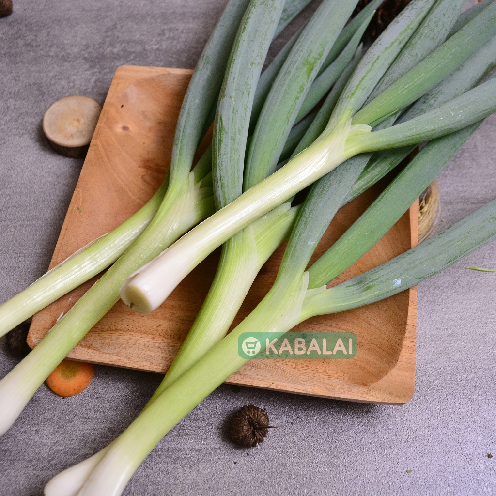 

Daun Bawang Fresh Segar 100Gr - Bawang Perai - Kabalai