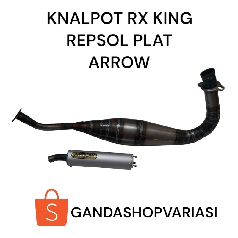 knalpot rx king rx spesial repsol model ninja arrow
