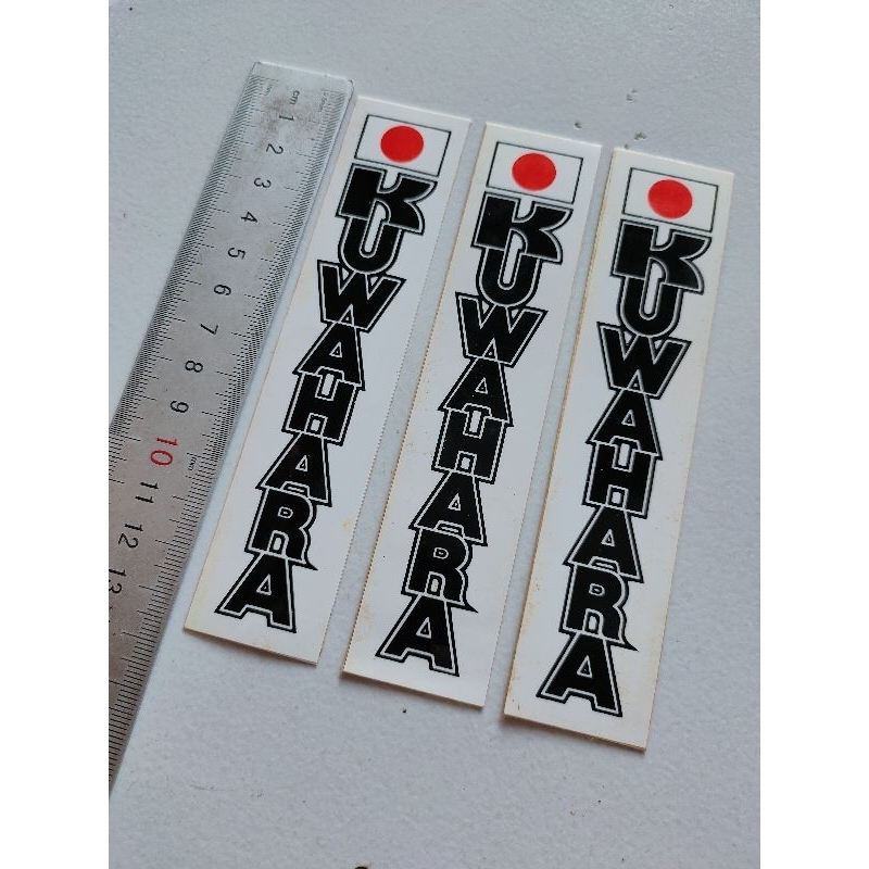 Sticker decal sepeda Kuwahara vintage NOS oldschool bmx osbmx frame seattube fork seatpost mtb roadb