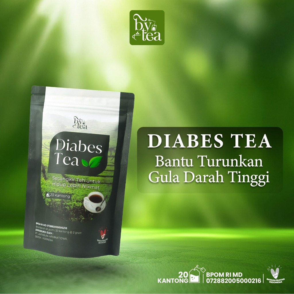 

Bytea - Diabes Tea Teh Hitam Herbal Diabetes Isi 20 Untuk Membantu Kontrol Gula Darah Tinggi BPOM