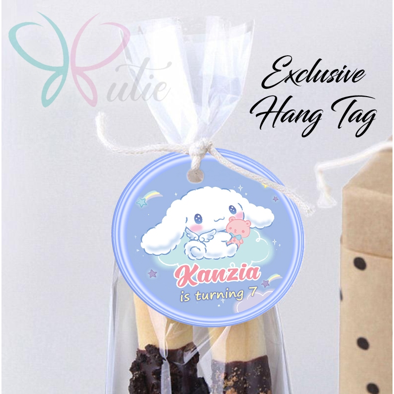 CINNAMOROLL 2-1 HANG TAG THANK YOU CARD ULTAH / ULANG TAHUN