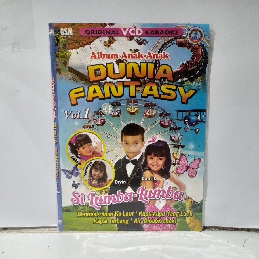 VCD Original Album Anak-anak DUNIA FANTASY Vol.1