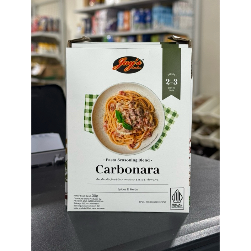 

Jay’s kitchen Carbonara pasta seasoning blend 30gr