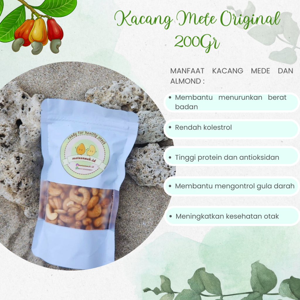 

KACANG MEDE ORIGINAL 200Gr