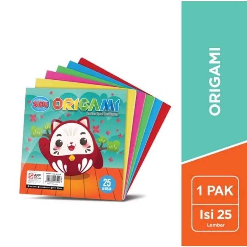 

sudu kertas origami 16 x 16 isi 25 lembar kertas origami SIDU isi 25lembar