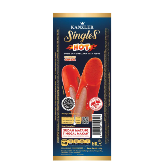 

Kanzler Single Hot 65 g