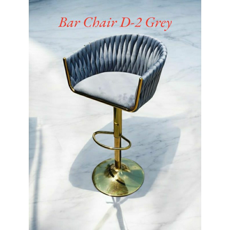 Kursi Bar Hidrolik Bludru - Kursi Bar