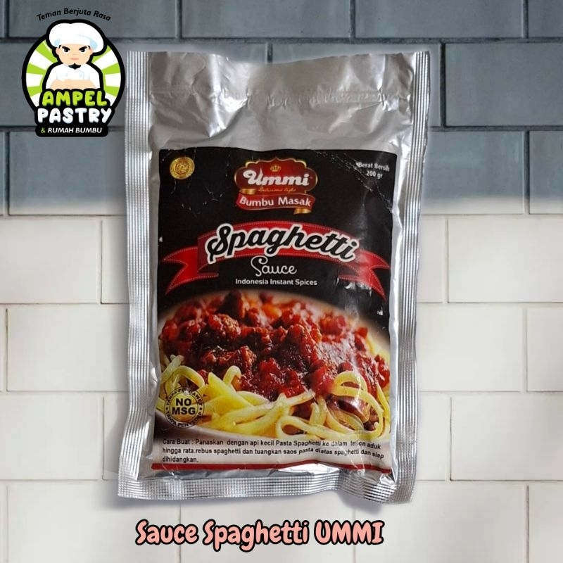 

Sauce Spaghetti UMMI "NO MSG