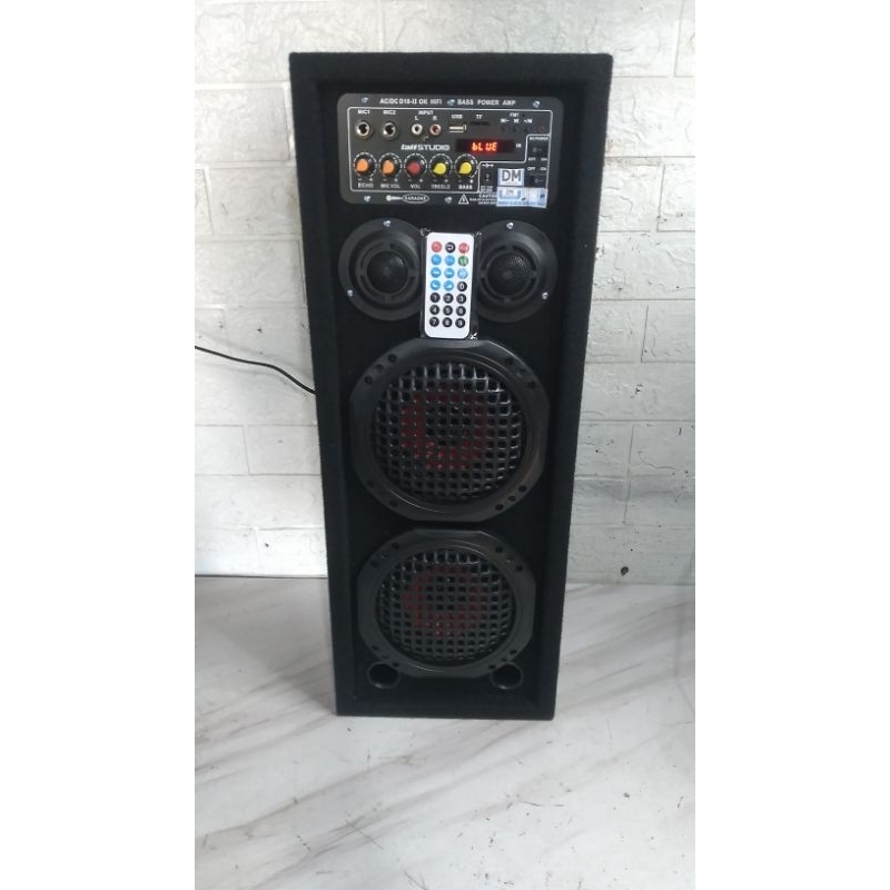 Speaker Aktif Single Dobel 6inch mini system Bluetooth