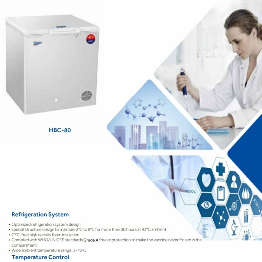 HAIER KULKAS VAKSIN HBC-80