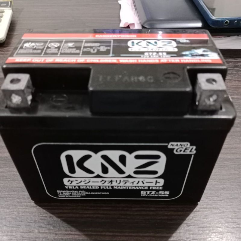 Aki GTZ 5S KNZ 12V 5AH