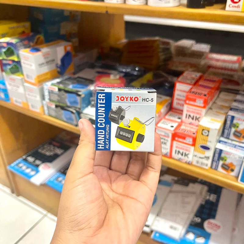 HAND TALLY COUNTER ALAT HITUNG CEPAT ZIKIR MANUAL 4 DIGITS JOYKO Hc-5
