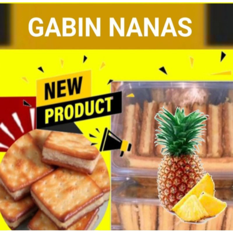

Kue Gabin Nanas Isi 10 Rasa Nanas