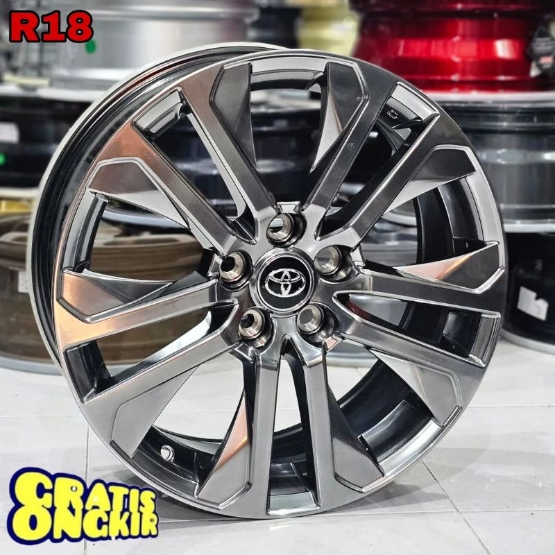velg mobil ring 18 REP OEM TOYOTA RING 18 Innova reborn Innova Zenix Innova Venturer Toyota Alphard 