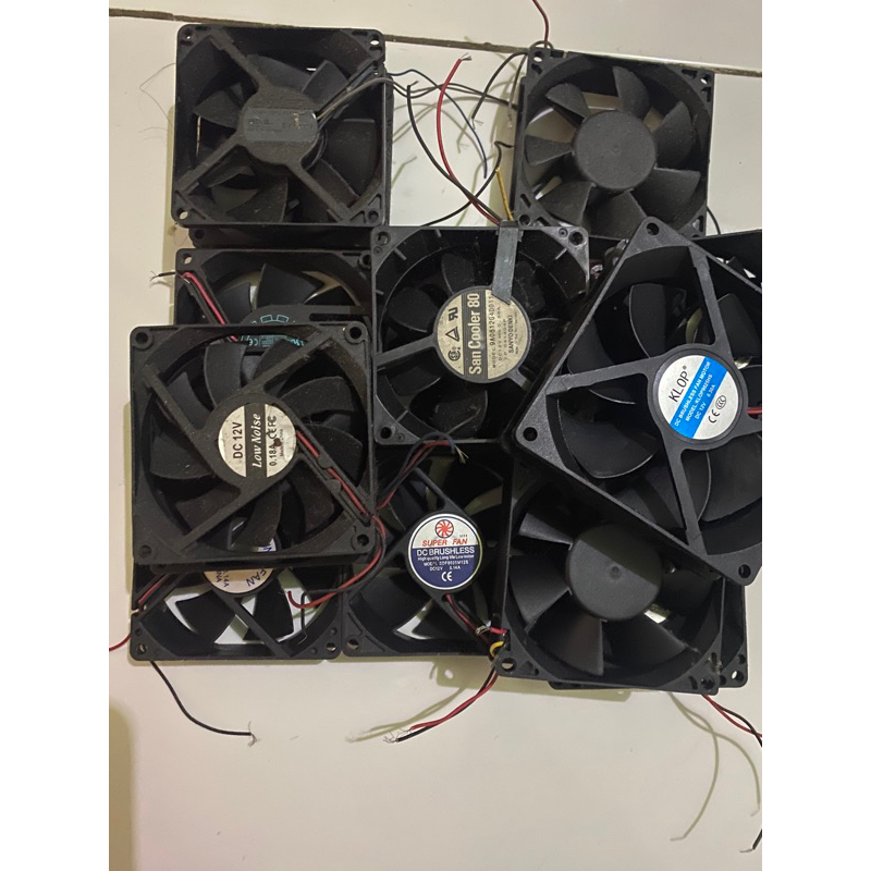KIPAS DC 12v 8cm Fan Dc