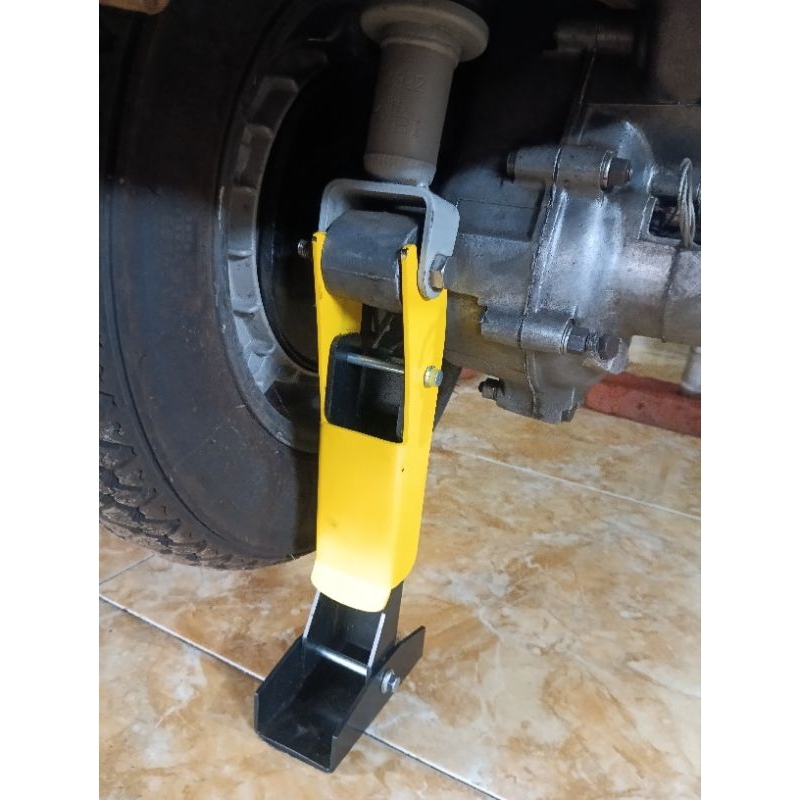 dongkrak mesin vespa, dongkrak vespa