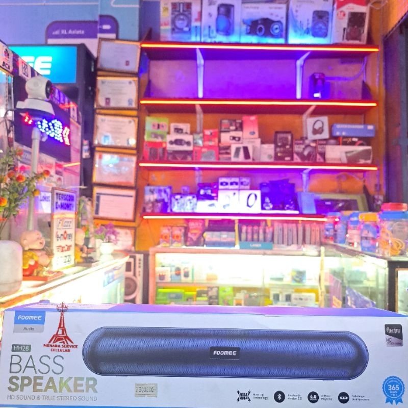 Foomee Bass Speaker HD Sound & True Stereo Sound HH28