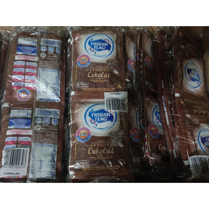

SUSU KENTAL MANIS FRISIAN FLAG SACHET ISI 6 // SUSU KENTAL MANIS // FRISIAN FLAG RENCENG