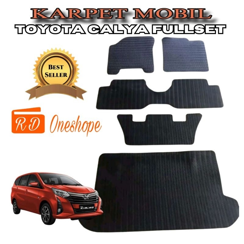 Karpet mobil calya full set / Karpet full set mobil calya / Matras mobil Toyota calya fullset siap p