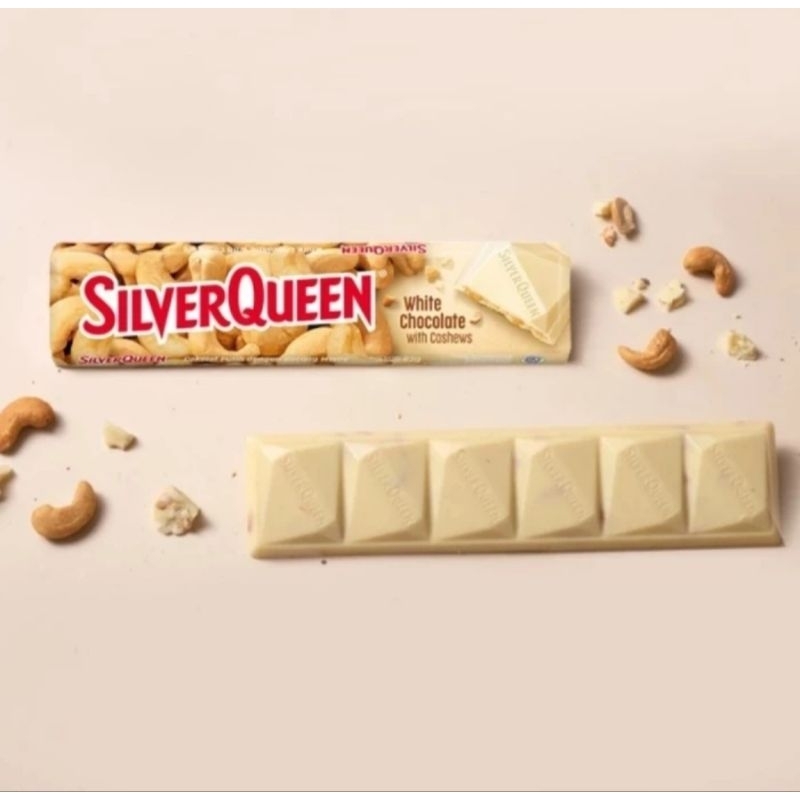 

Silverqueen White Chocolate With Cashew 58g