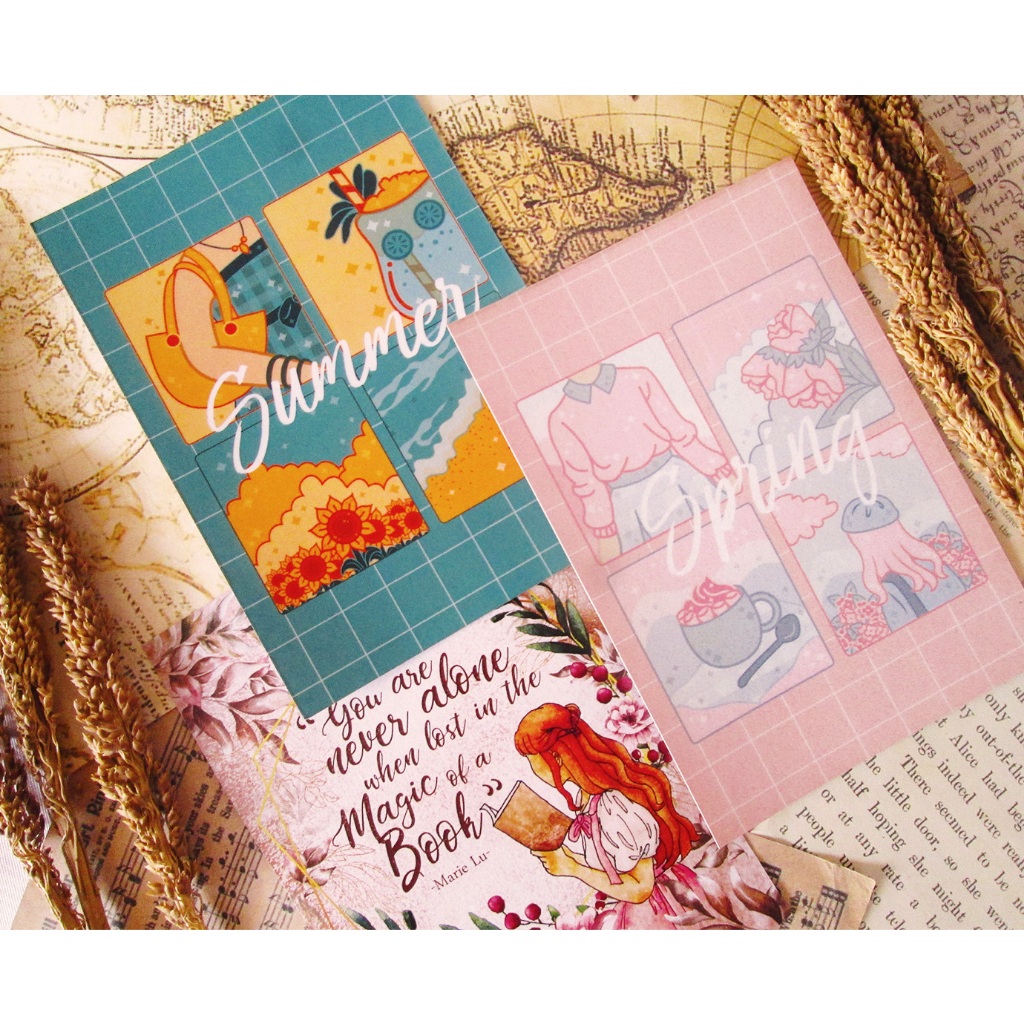 

Bookish Postcard