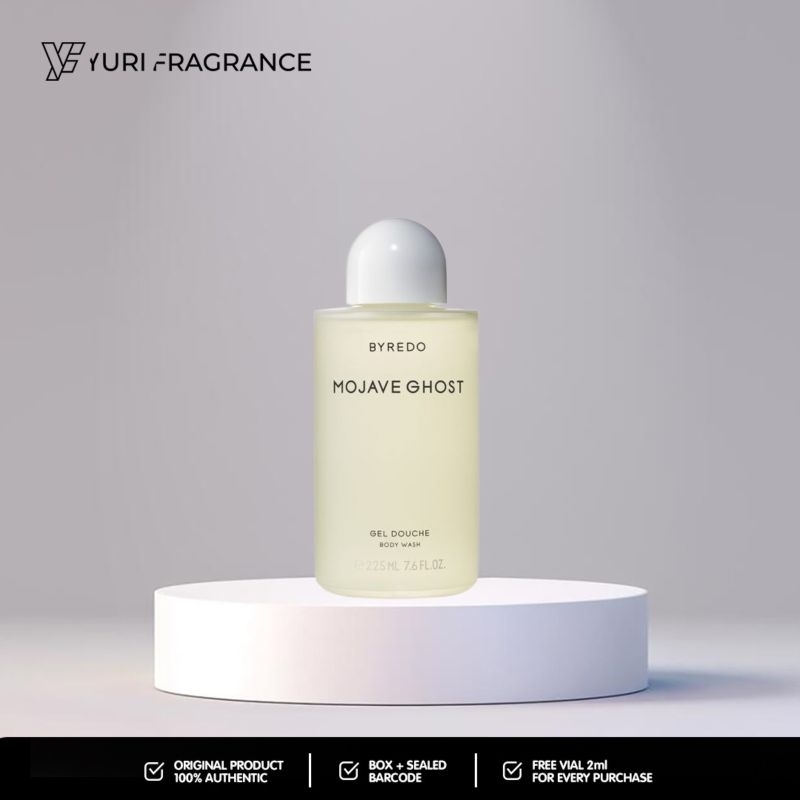 Byredo Mojave Ghost Body Wash 225ml Original Box Segel Lengkap
