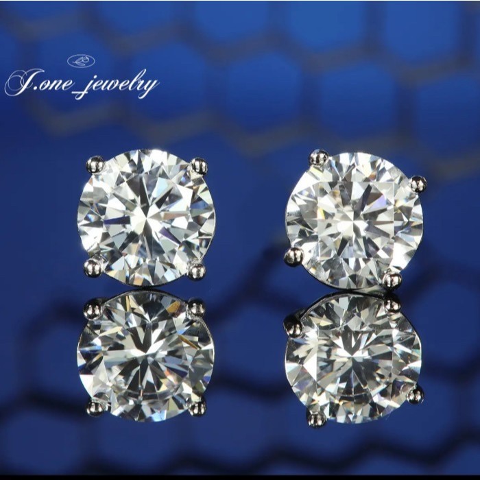 Giwang 4ct F Color Kualitas Premium