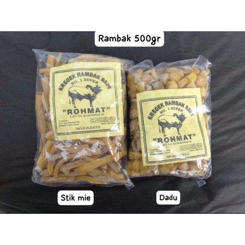 

krupuk rambak mentah 500gr