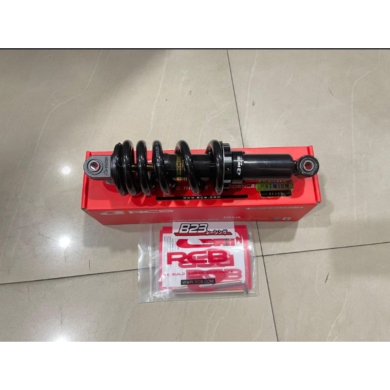 shock satria fu 285mm racing boy original shock rcb satria fu monoshock rcb satria fu black series