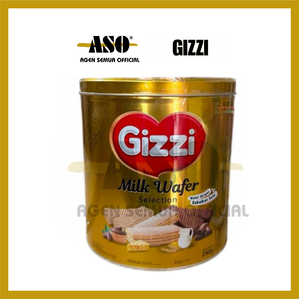 

GIZZI MILK WAFER SUSU KALENG 240gr PROMO !!!