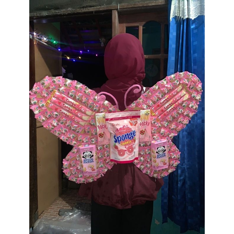 

Snack Sayap Kupu Kupu Pink 03