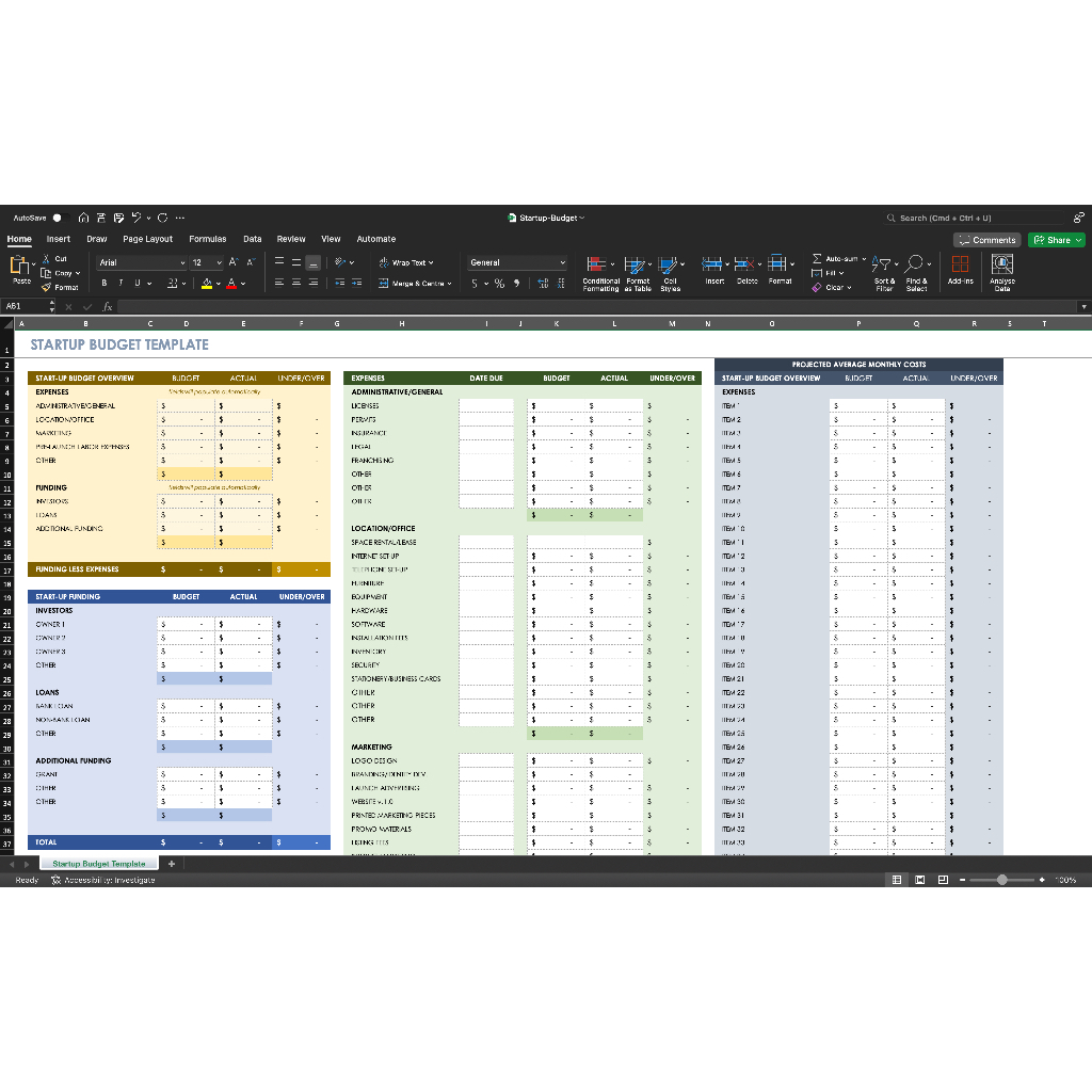 JUAL TEMPLATE FINANSIAL USAHA UMKM DAN PT