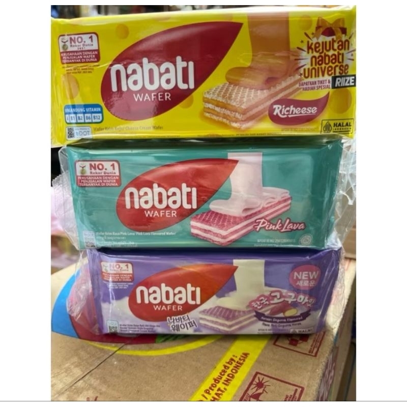 

NABATI WAFER 1000 PAK (ISI 10 PCS)