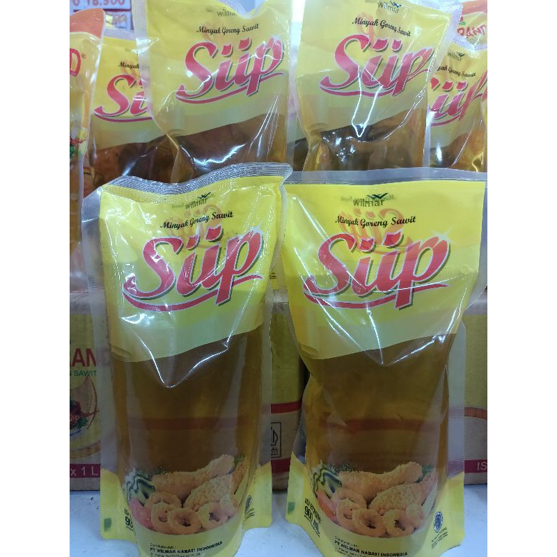 

Minyak Siip 1L isi 12pcs/karton/Minyak Siip 1L refil /minyak siip murah