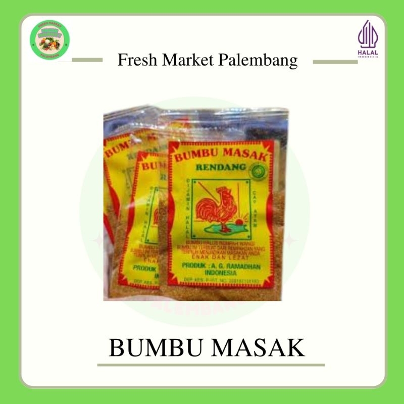 Bumbu Cap Ayam Jago -Fresh Market Palembang-