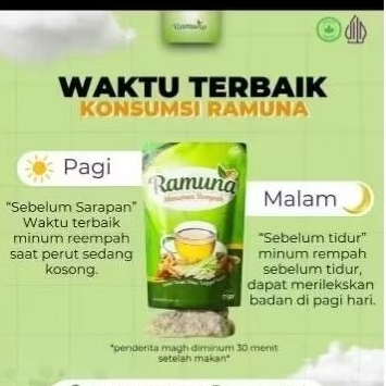 

Ramuna/minuman rempah/herbal