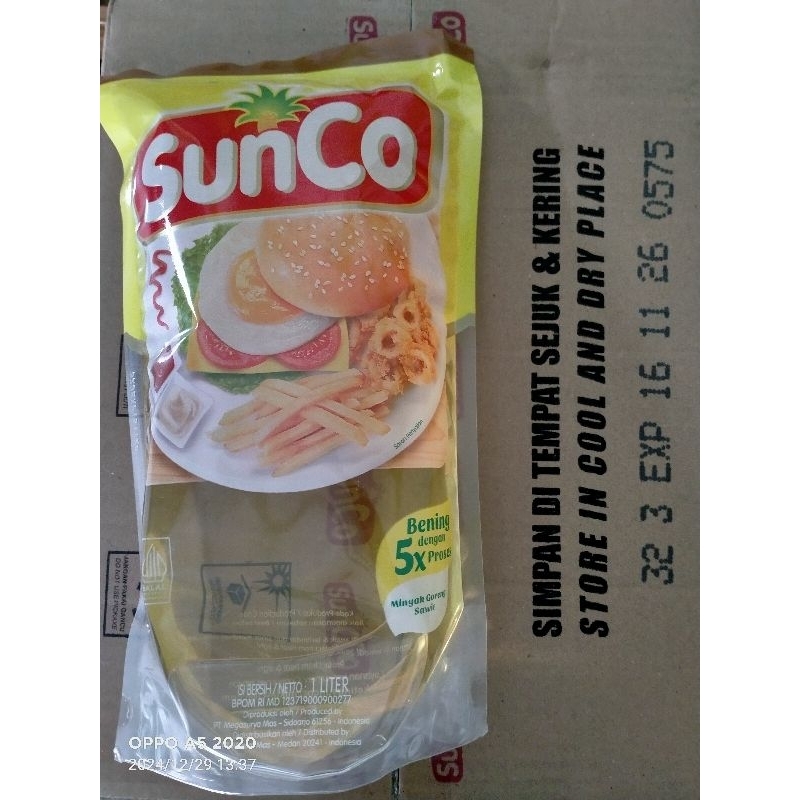 

Minyak Sunco 1 Liter Minyak Goreng