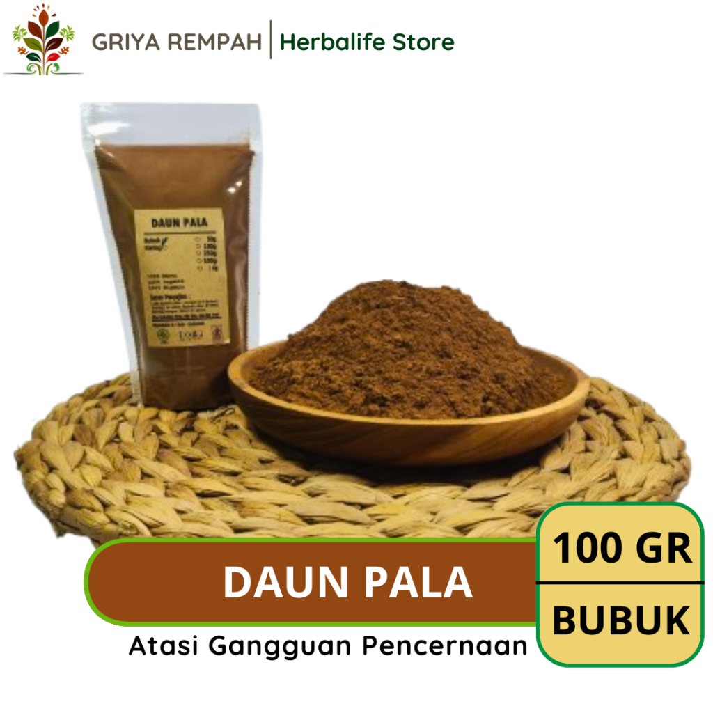 

DAUN PALA BUBUK 100 GRAM Polo Herbal Alami Simplisia Premium untuk Ramuan Jamu Tradisional & Kesehatan Myristica fragrans