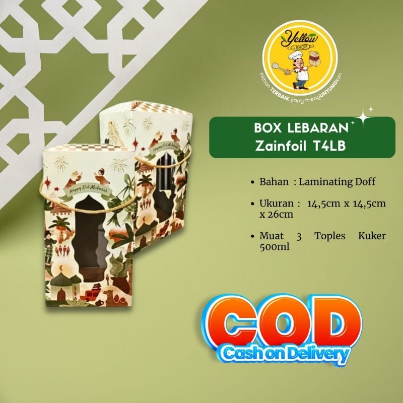 

BOX LEBARAN ZAINFOIL T4LB / 3 TOPLES KUKER 500ML