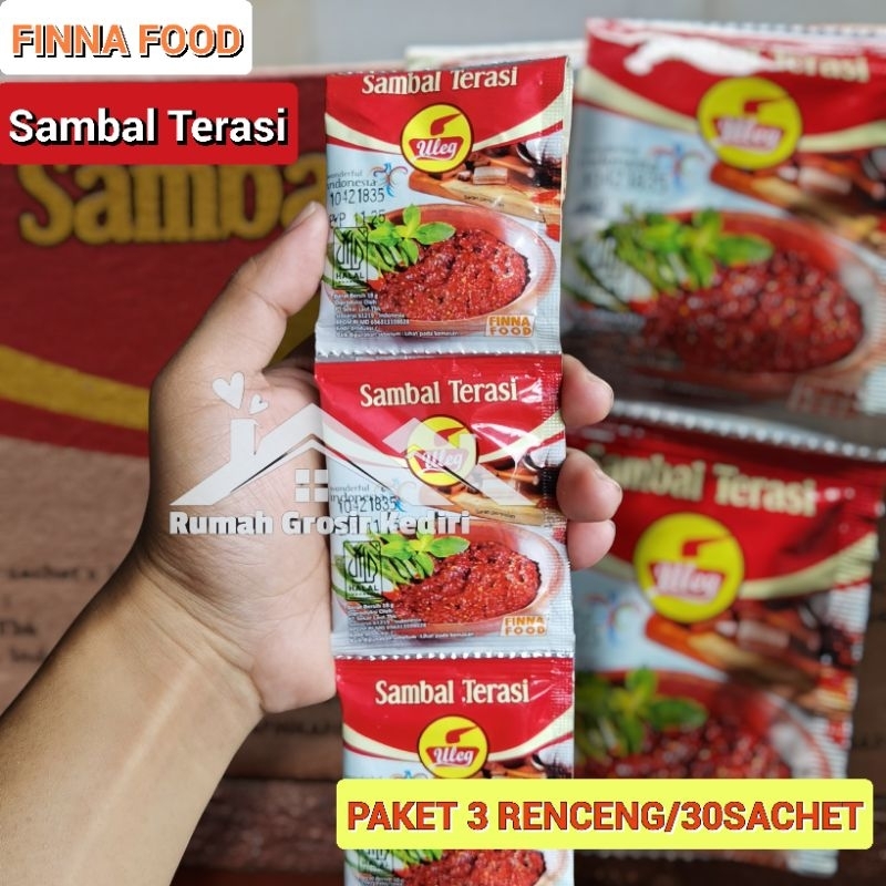 

Sambal Terasi Finna (PAKET 3 RENCENG ) Kemasan Sachet 18 gr