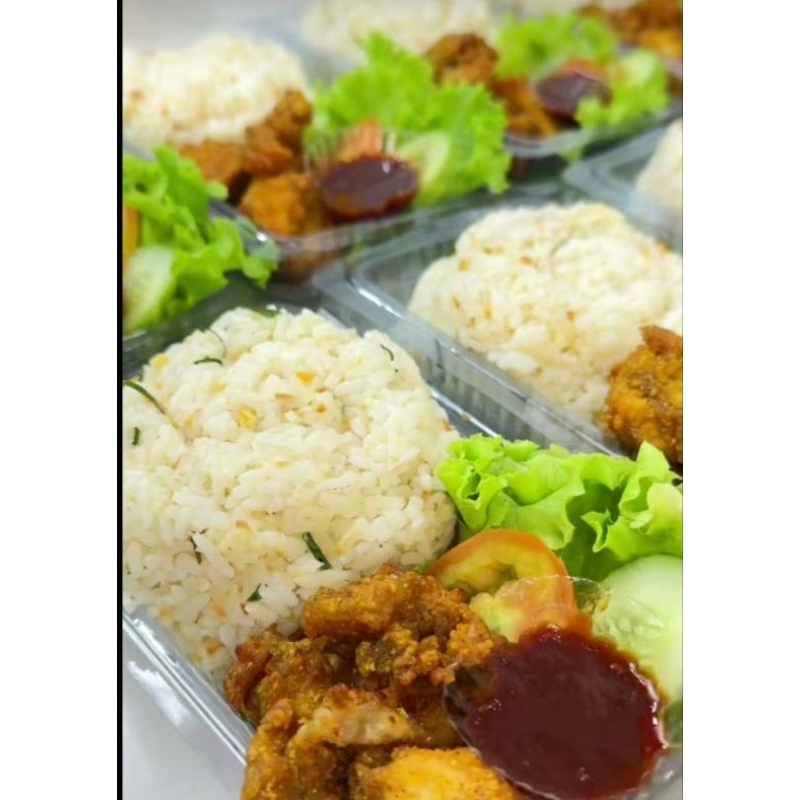 

paket nasi daun jeruk ayam karage halal termurah