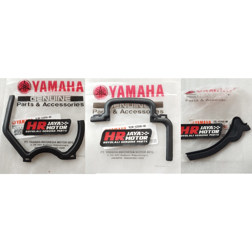 Karet Peredam Damper Tutup Blok Mesin Yamaha Mio Sporty Smile Soul Fino Nouvo Ori YGP 5LW-E2659-02 5
