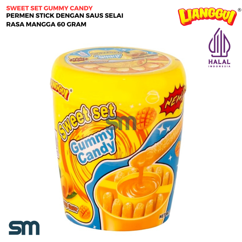 

[HALAL] Lianggui Permen Stick Viral Sweet Set Gummy Candy 60 Gr