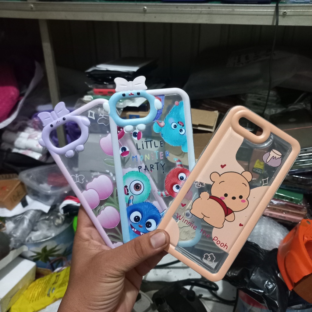 Case Oppo A3s CPH1803 Softcase 3D Little Monster Oppo CPH 1803