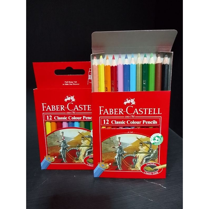 

(1 PCS) PENSIL WARNA 12W PENDEK FABER CASTEL