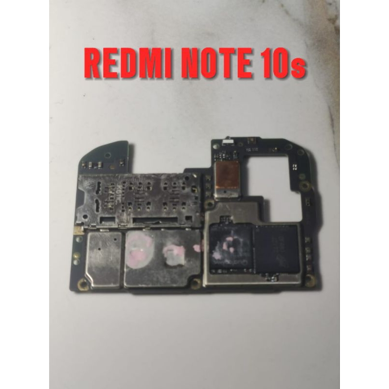 MESIN REDMI NOTE 10s MATOT MATI BAHAN KOMPONEN UTUH