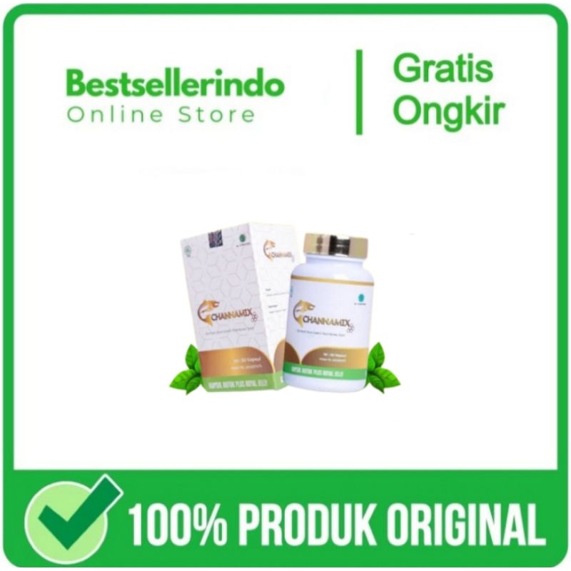 Channamix Kapsul Pengering Luka - Kapsul Ikan gabus