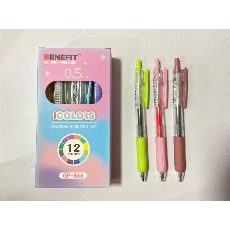 

PULPEN GEL ICOLORS GP-866 BENEFIT PACK