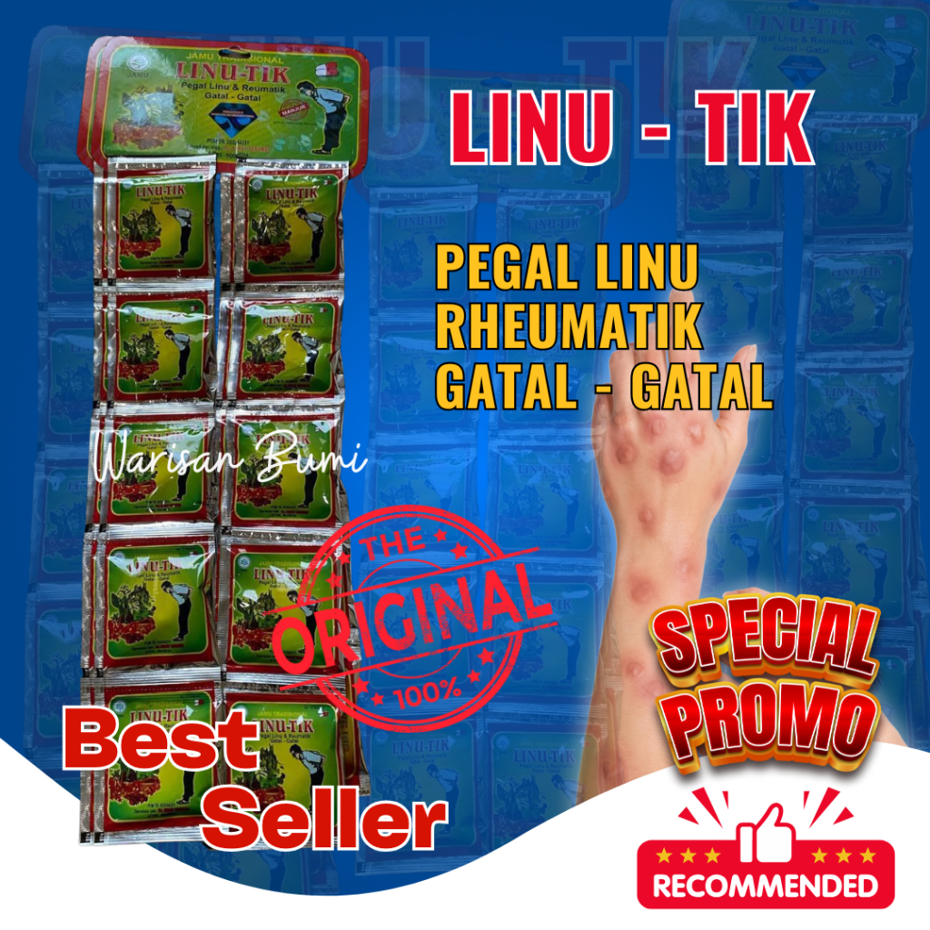 

Linu Tik Pegal linu Original Berkhasiat Alami